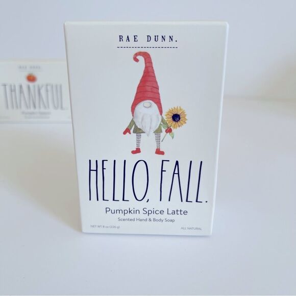 Rae Dunn Fall Soap 4 Bars - Picture 2 of 7